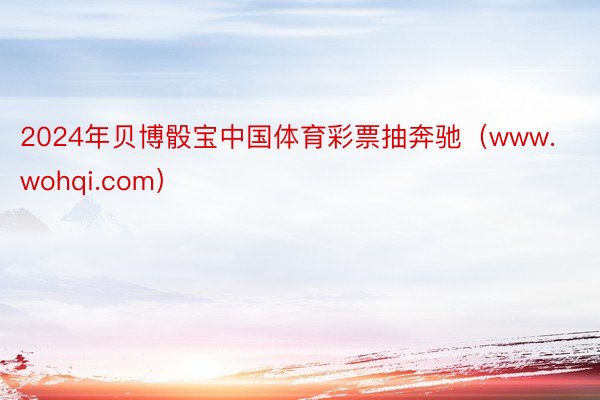 2024年贝博骰宝中国体育彩票抽奔驰（www.wohqi.c